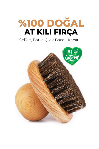%100 Doğal At Kılı Fırça