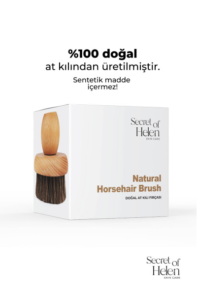 %100 Doğal At Kılı Fırça