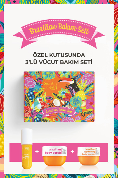 Brazilian Cilt Bakım Seti - Vücut Spreyi