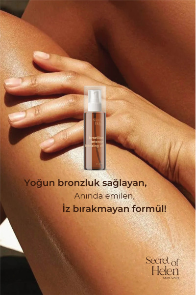 Secret of Helen Brazilian Bronzlastirici Yağ  150ml